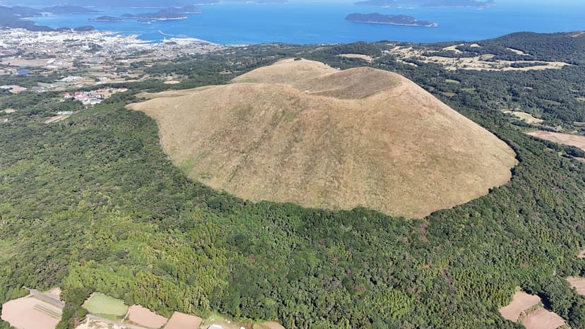 鬼岳と福江城跡、五島の火山地形と城下町を巡る1泊2日